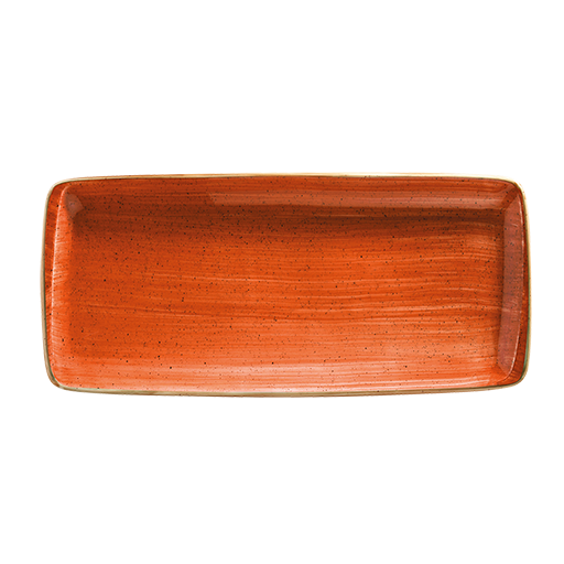Прямоугольная тарелка 35*15  см, BONNA TERRACOTA