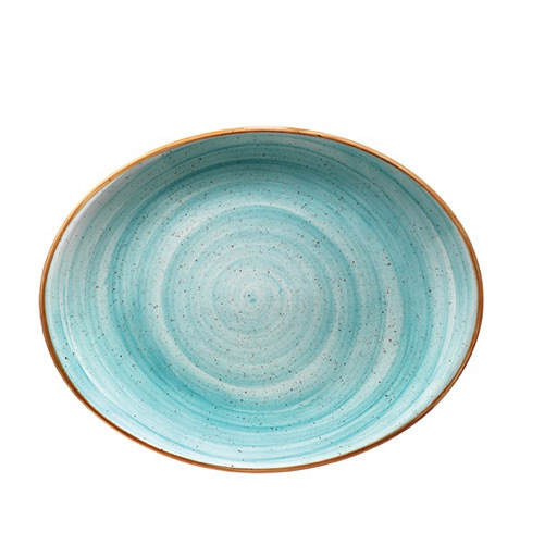 Тарелка овальная 31*24 см, BONNA AQUA
