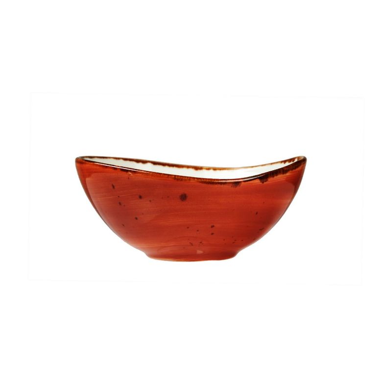 Салатник/суповая тарелка  13*16,5 см (400 мл), цвет - терракот, RUSTICS, PETYE