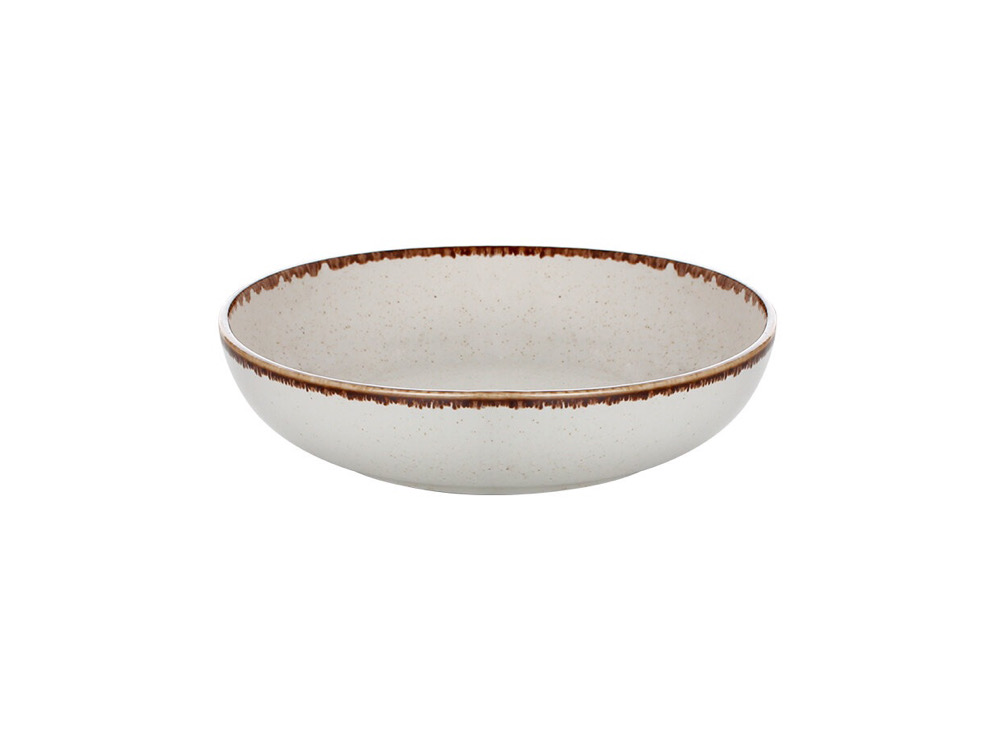 Салатник полуглубокий 22 см, PORLAND, SEASONS Beige