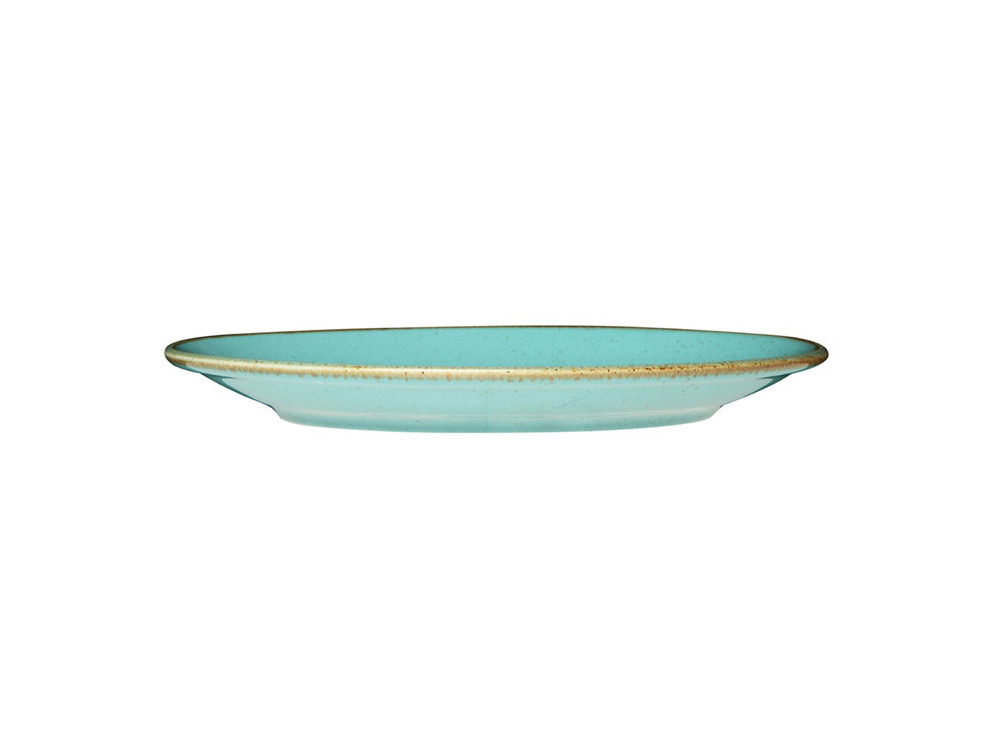 Тарелка плоская десертная 18 см, PORLAND, SEASONS Turquoise