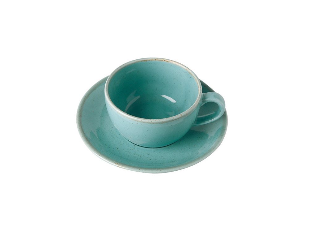 Чашка для чая и кофе  340 мл, PORLAND, SEASONS Turquoise