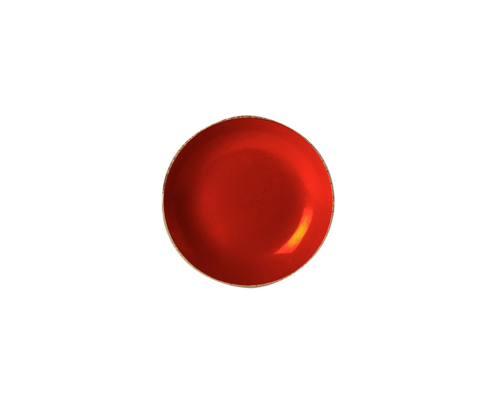 Тарелка глубокая 21 см, PORLAND, SEASONS Red 