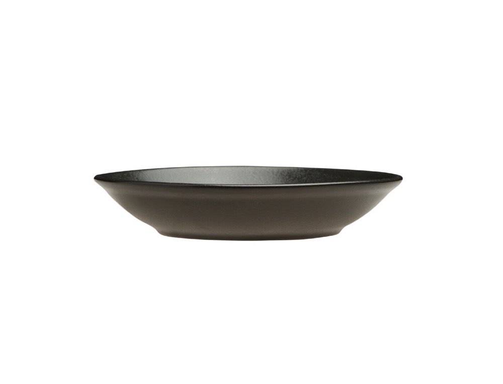 Тарелка глубокая 26 см, PORLAND, SEASONS Black