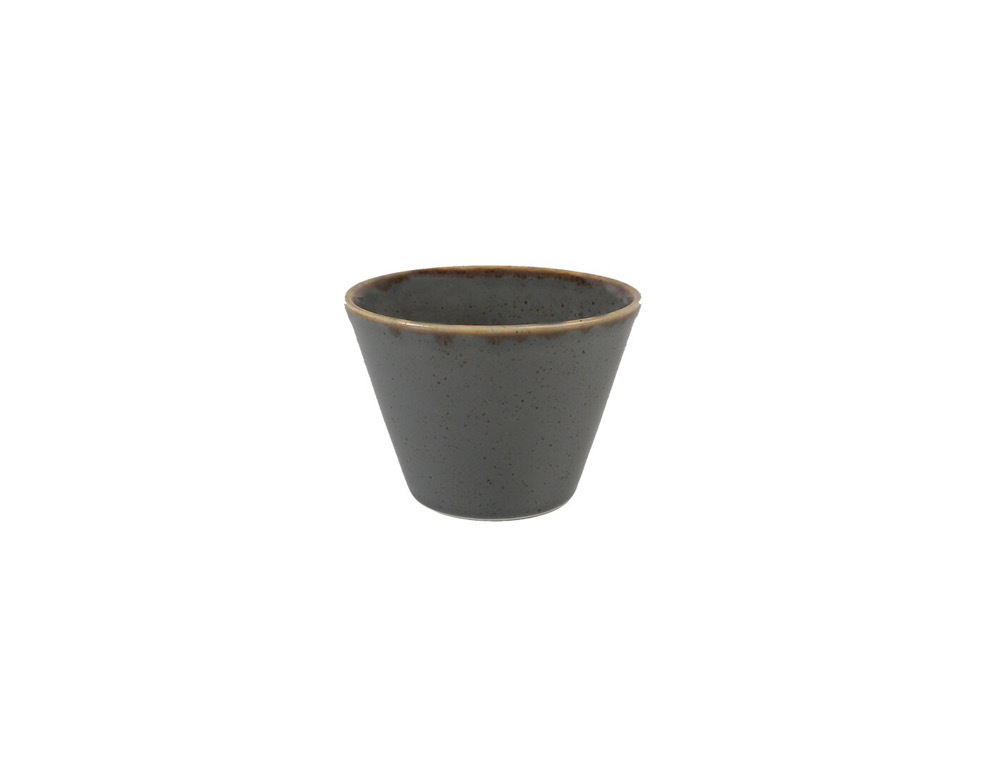 Чаша коническая 12 см, PORLAND, SEASONS Dark grey