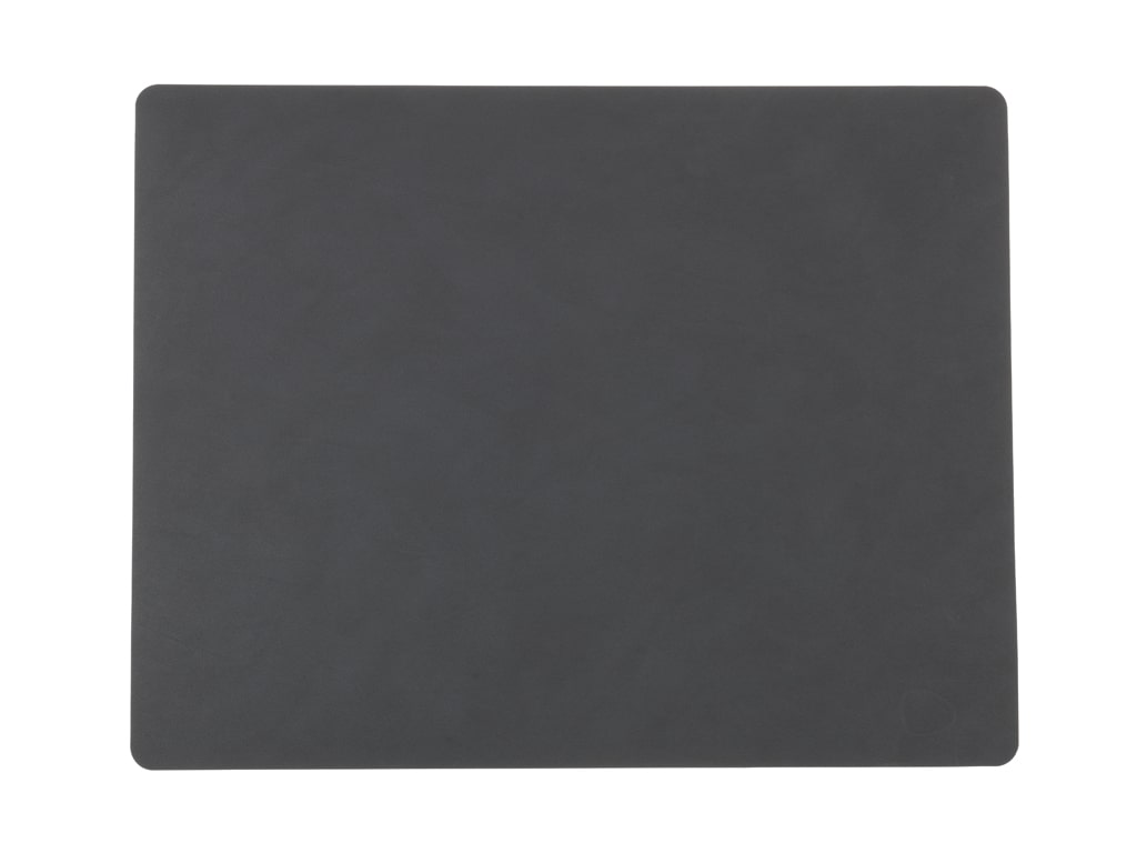 Сервировочная салфетка прямоугольная из кожи 35*45 см (антрацит) LINDDNA, Nupo
