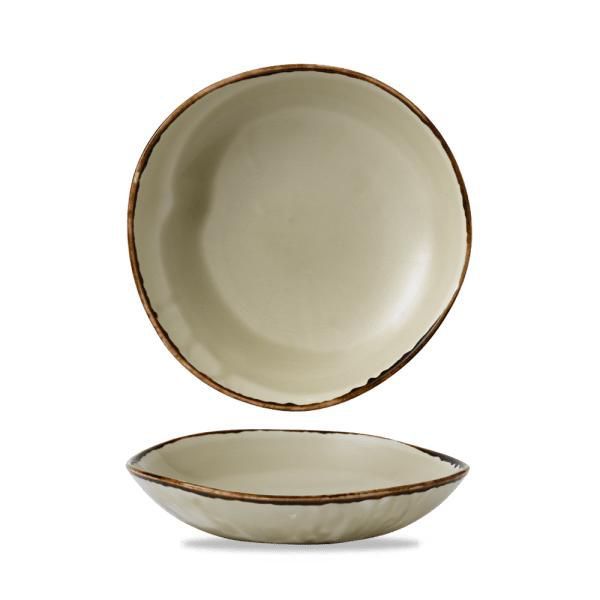 Салатник асимметричный  25 см, 1100 мл, лен, HARVEST, DUDSON