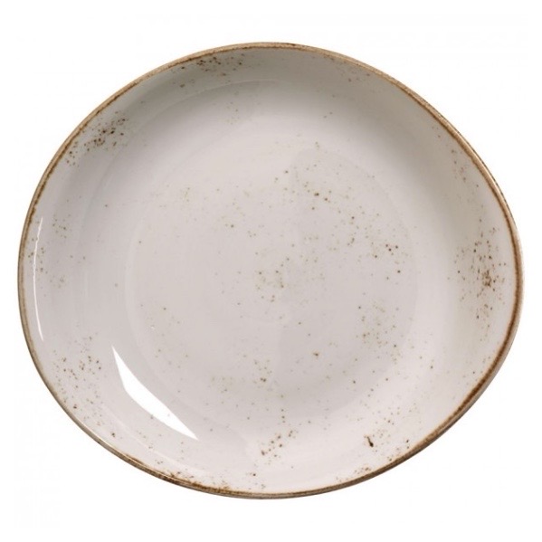 Салатник асимметричный 28х24 см, цвет - белый, CRAFT WHITE, STEELITE