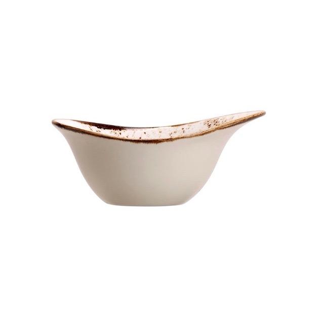 Соусник асимметричный 125 мл, цвет - белый, CRAFT WHITE, STEELITE