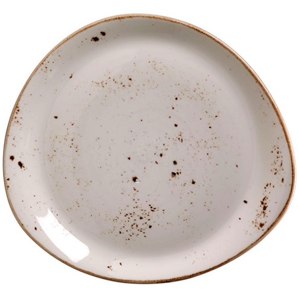 Тарелка асимметричная 30,5 см, цвет - белый, CRAFT WHITE, STEELITE