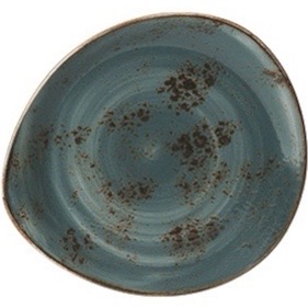Тарелка асимметричная 30,5 см, цвет - синий, CRAFT BLUE, STEELITE