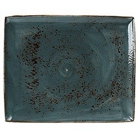 Блюдо прямоугольное 33х27 см, цвет - синий, CRAFT BLUE, STEELITE