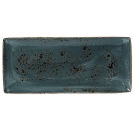 Блюдо прямоугольное 37х16 см, цвет - синий, CRAFT BLUE, STEELITE