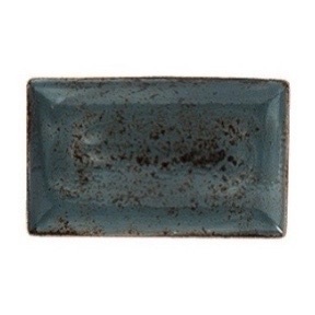 Блюдо прямоугольное 27х17 см, цвет - синий, CRAFT BLUE, STEELITE