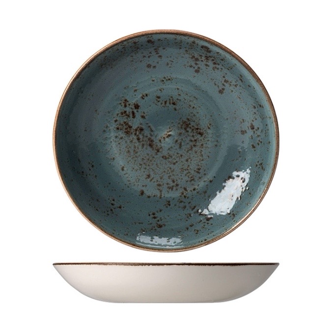 Тарелка полуглубокая 20,5 см, цвет - синий, CRAFT BLUE, STEELITE