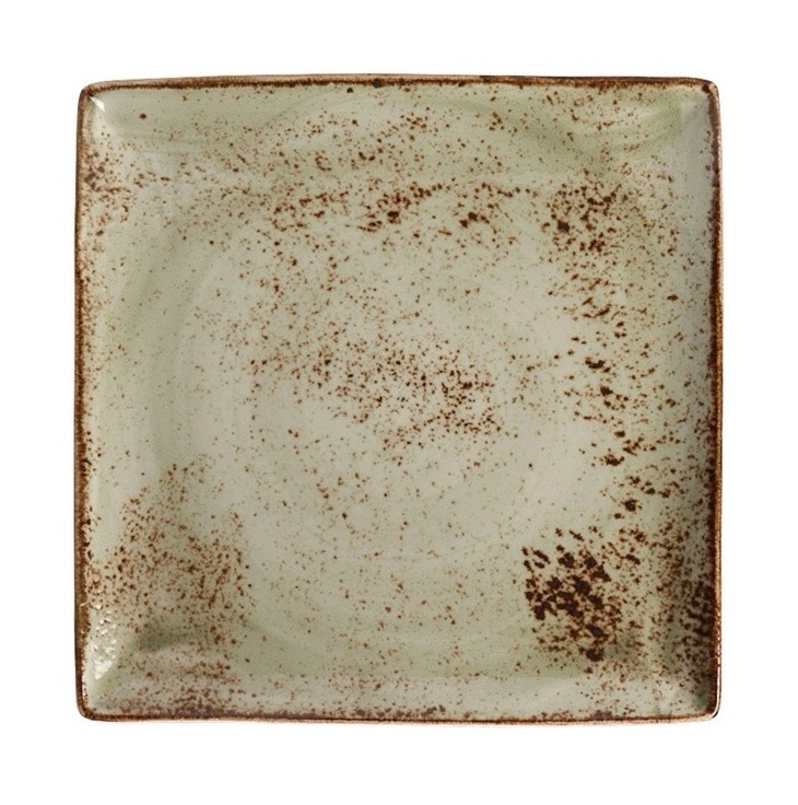 Блюдо квадратное 27 см, цвет - зеленый, CRAFT GREEN, STEELITE