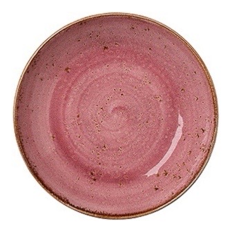 Тарелка полуглубокая 25,5 см, цвет - малиновый, CRAFT RASPBERRY, STEELITE
