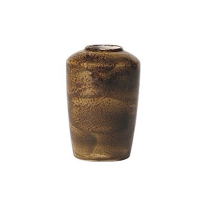 Вазочка для цветов 10 см, цвет - коричневый, CRAFT BROWN, STEELITE