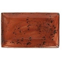 Блюдо прямоугольное 33х19 см, цвет - терракот, CRAFT TERRACOTTA, STEELITE
