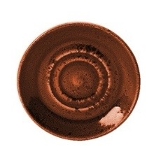 Блюдце 11 см, цвет - терракот, CRAFT TERRACOTTA, STEELITE