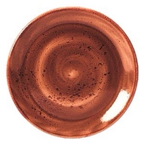 Тарелка 25 см, цвет - терракот, CRAFT TERRACOTTA, STEELITE