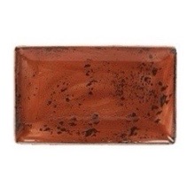 Блюдо прямоугольное 27х17 см, цвет - терракот, CRAFT TERRACOTTA, STEELITE