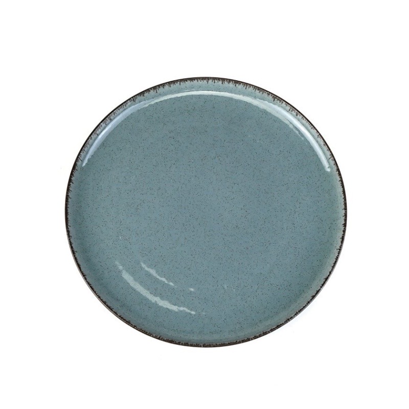Тарелка с вертикальным бортом 24 см, KUTAHYA, PEARL Blue