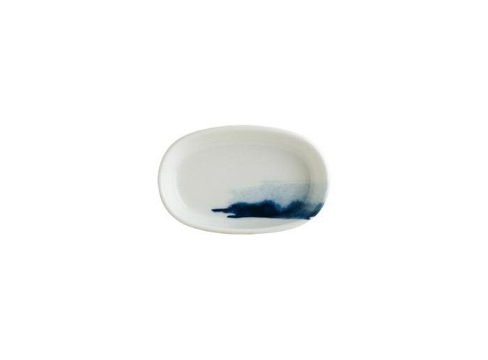 Блюдо овальное с вертикальным бортом  10х6,5 см, BONNA, Blue Wave