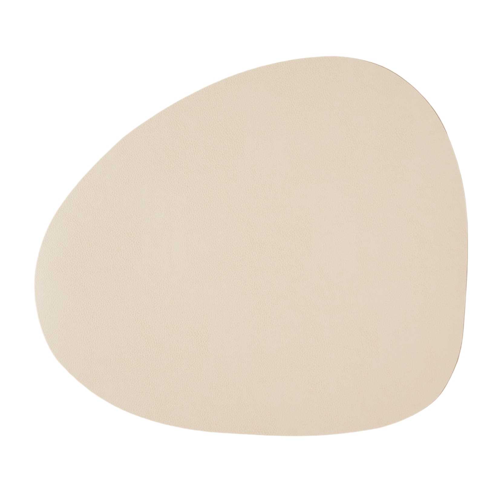 Сервировочная салфетка фигурная из кожи 40*46 см (льняной) SKINNATUR