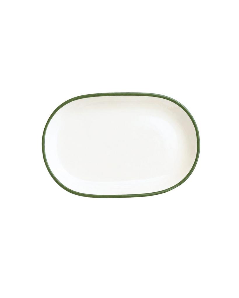 Блюдо овальное 23 см, ID FINE, Modest Green