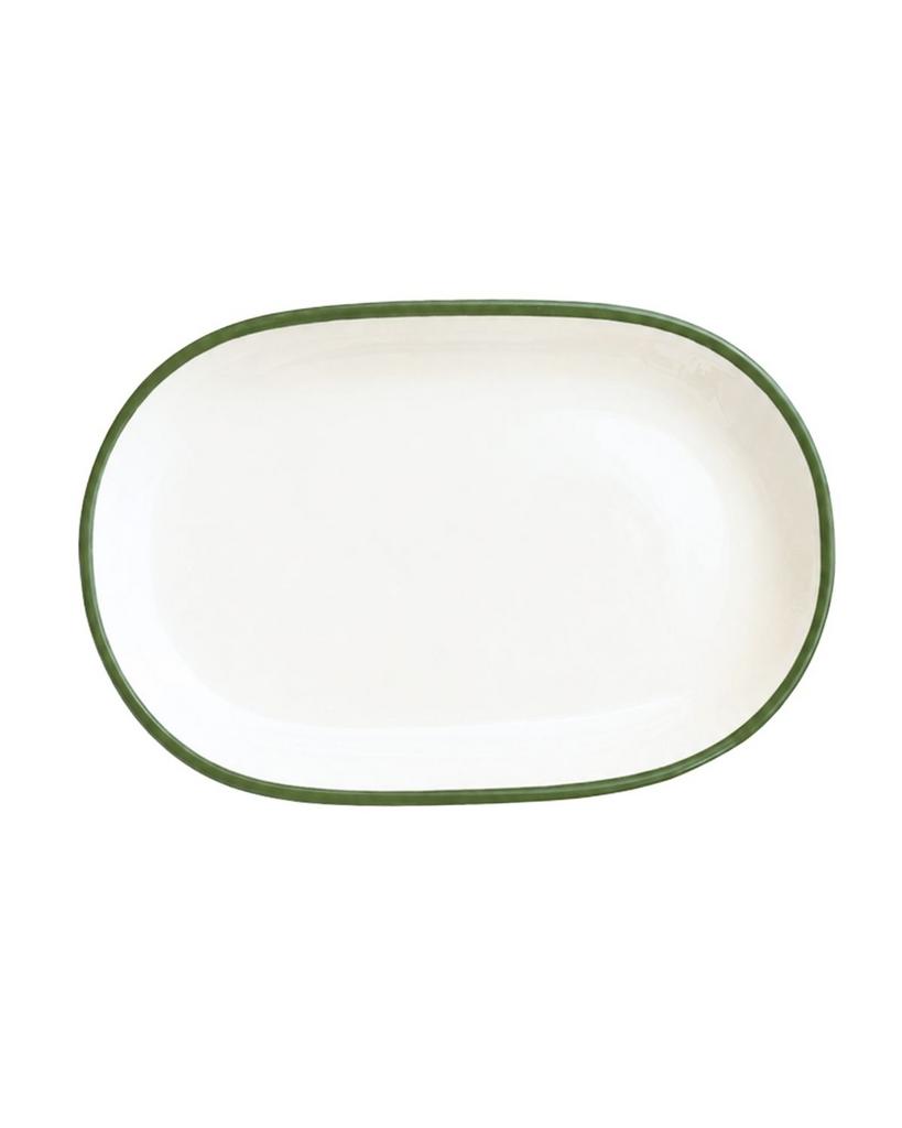 Блюдо овальное 33 см, ID FINE, Modest Green
