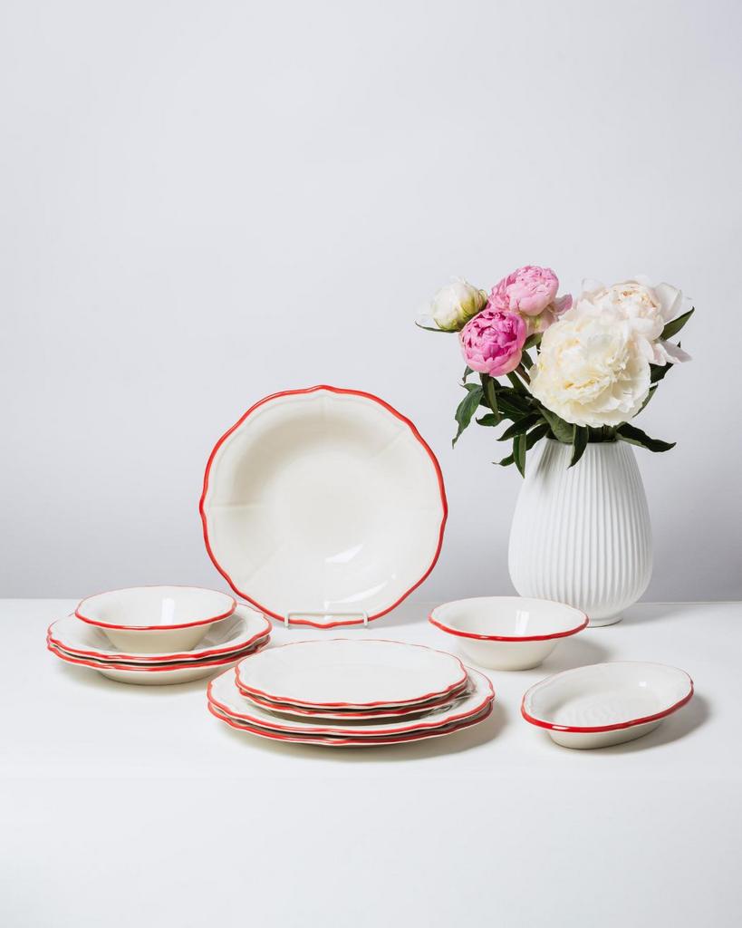 Сервиз ID FINE, серия Line Coral на 2 персоны/10 предметов, Турция