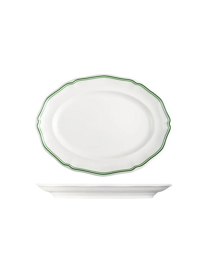 Блюдо овальное малое 20х15 см, LUZERNE, Astoria Emerald