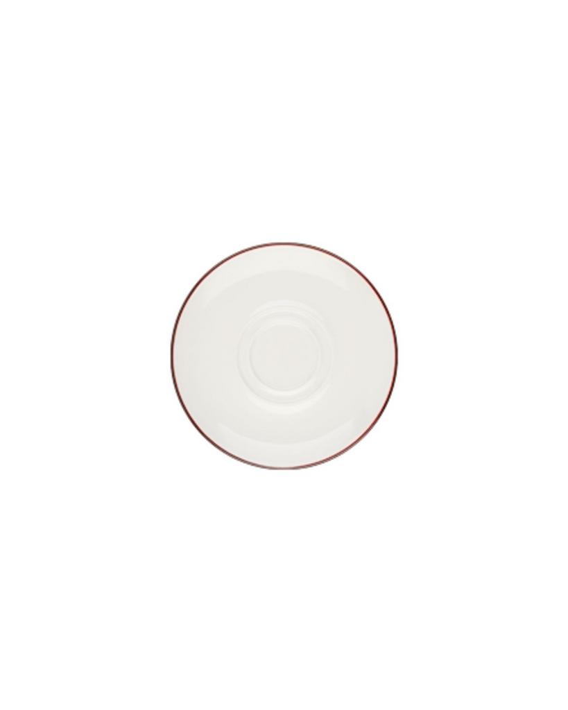 Блюдце 16 см, ID FINE, Modest Maroon