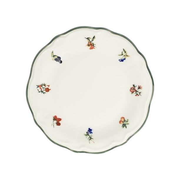 Тарелка плоская 21 см, Porser by ID FINE, Vintage Rose