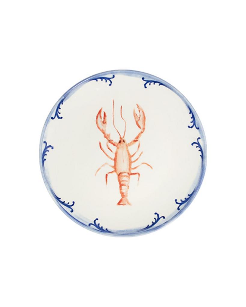 Тарелка для завтраков и десертов 20 см, ID FINE, Lobster Blue