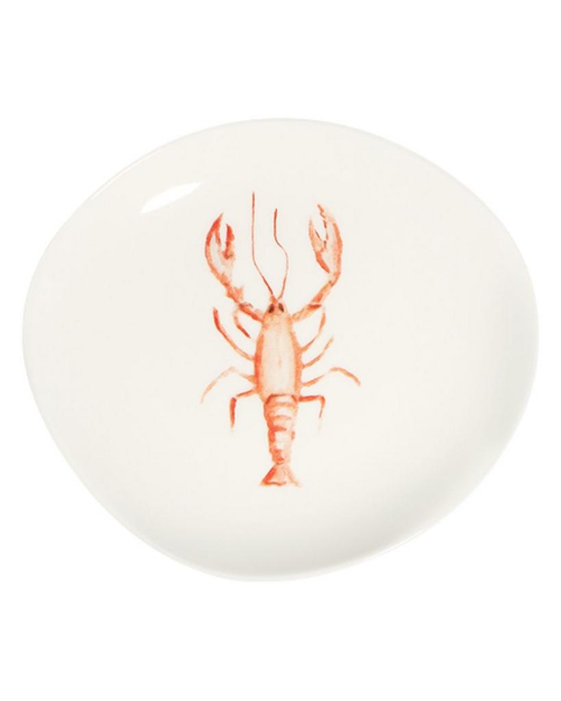 Тарелка асим-ая для основных блюд 27 см, ID FINE, Lobster Coral