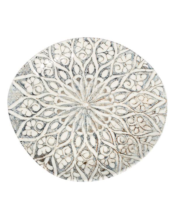 Тарелка асимметричная 27 см, ID FINE, Granada Grey