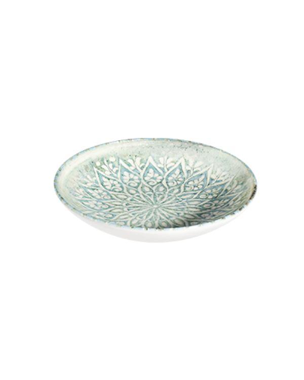 Тарелка глубокая 20 см 550 мл, ID FINE, Granada Turquoise