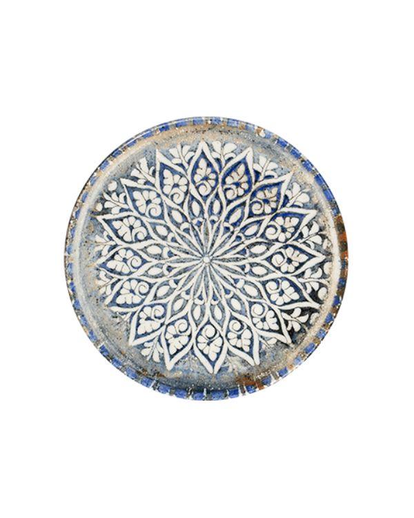 Тарелка плоская 20 см, ID FINE, Granada Blue