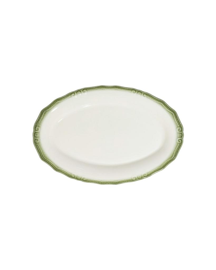 Блюдо овальное малое 21 см, ID FINE, Relic Green