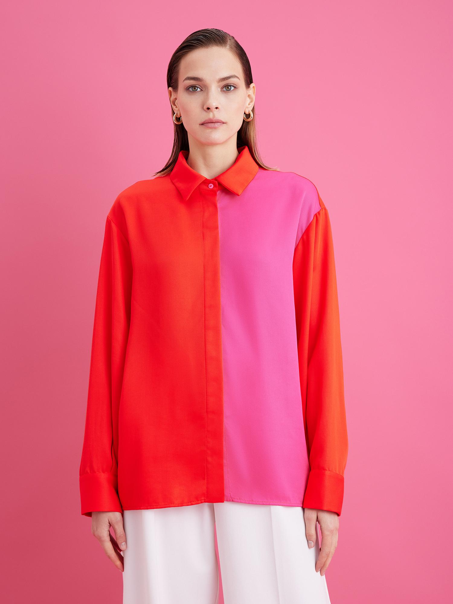 Рубашка COLOR BLOCK