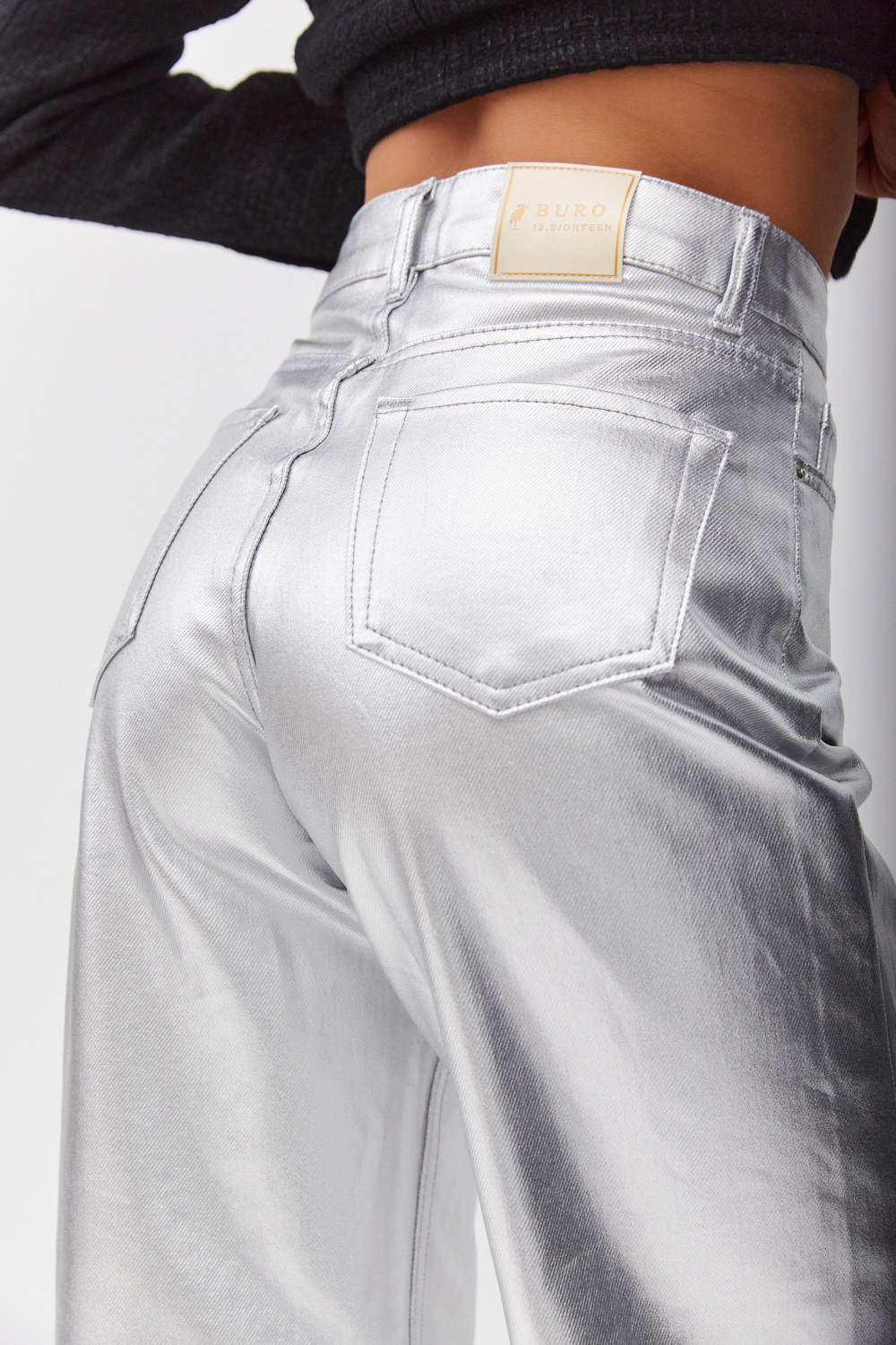 Джинсы METALLIC