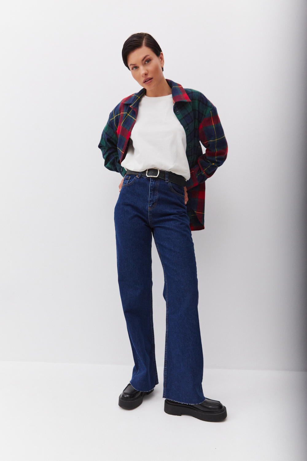 Джинсы прямые