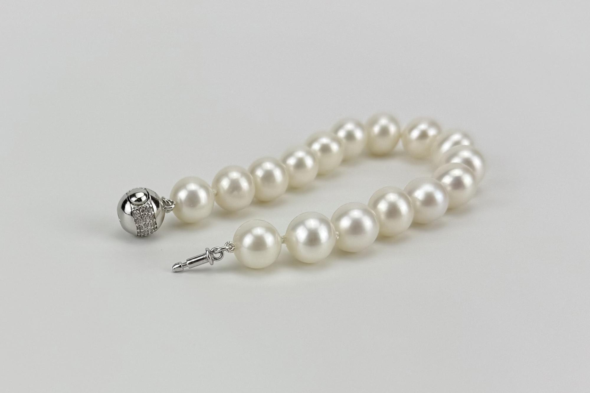Браслет из крупного жемчуга CLASSIC QUEEN