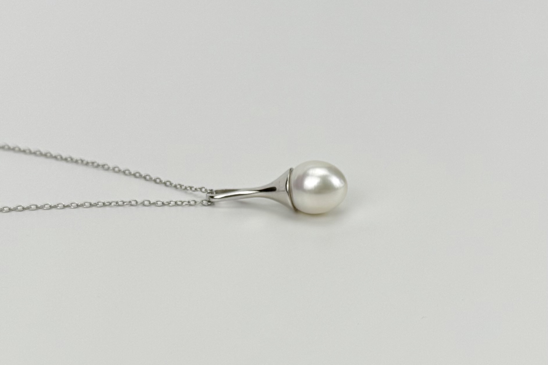 Подвеска с натуральным жемчугом DROP