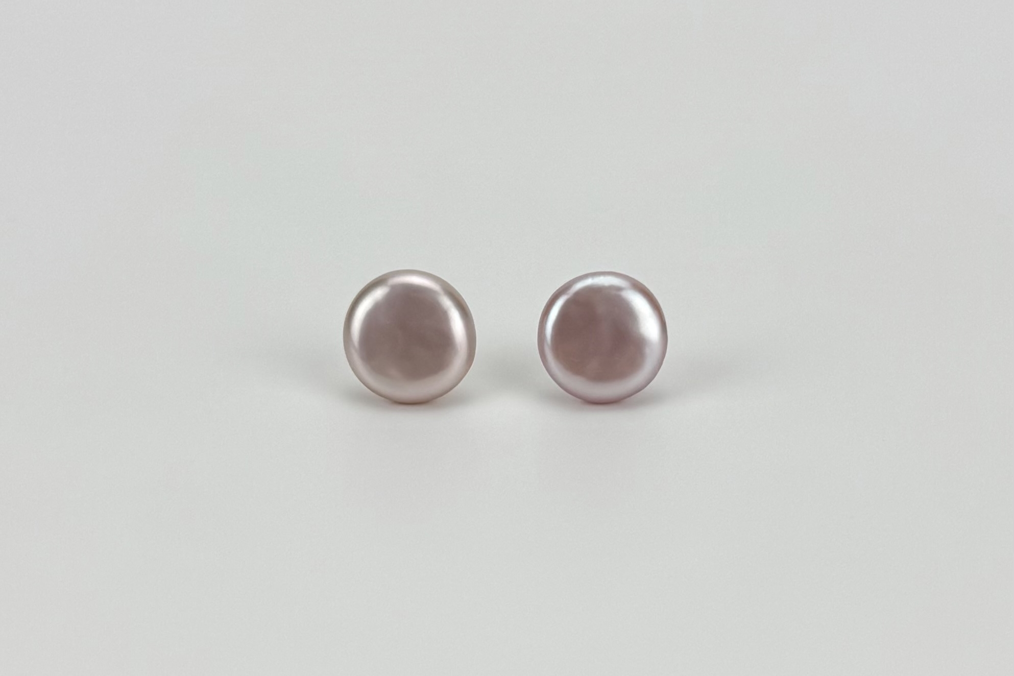 Серьги с натуральным розовым жемчугом BLOOM