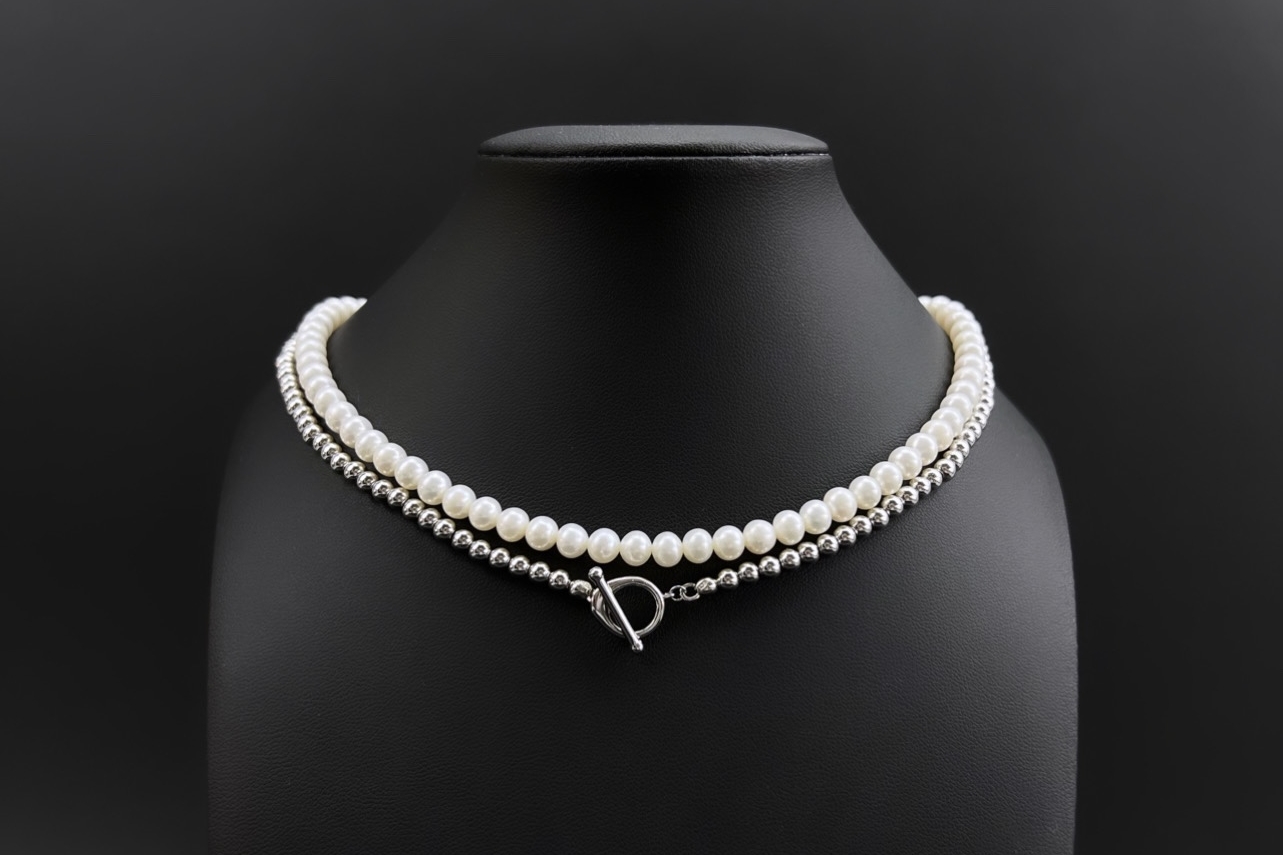 Чокер из натурального жемчуга MARGARET