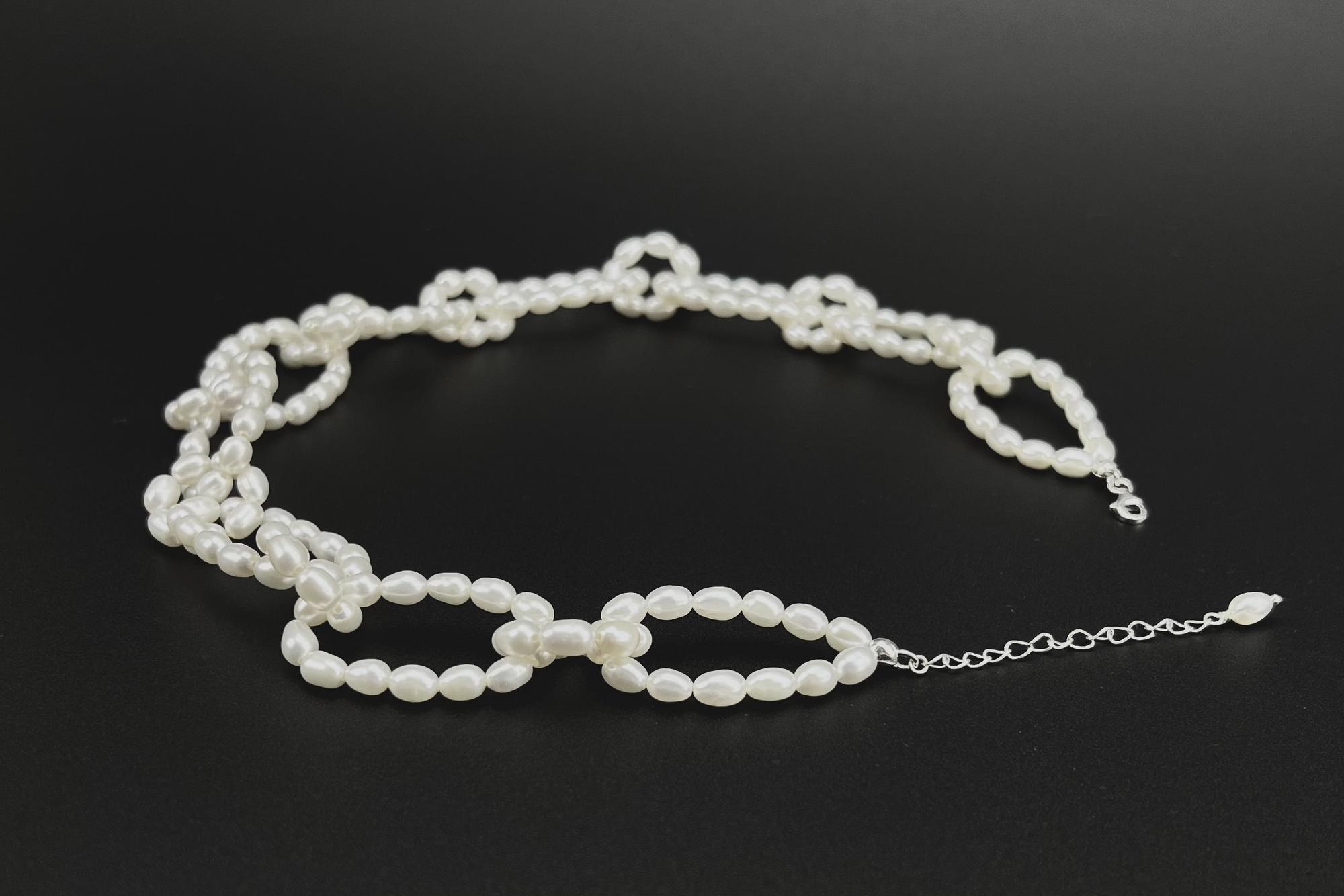 Чокер из натурального жемчуга ERRA