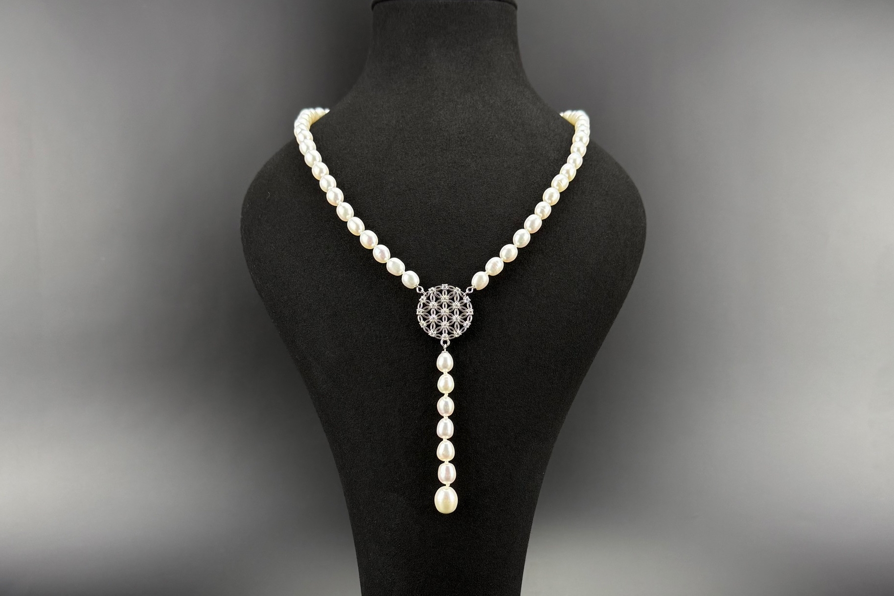 Колье из натурального жемчуга ODRY